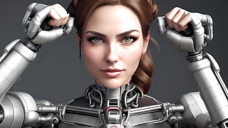 3D Hentai Cybernetic Babes - Digital Art