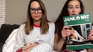 Blonde brunette lesbians Holly Halston Stephanie Swift