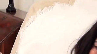 Lulu Lush solo on the sofa