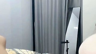 Japanese teen uses toys to pleasure pussy