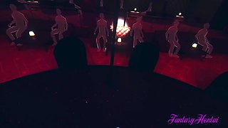 Vocaloid Hentai - Pov Miku Blowjob In A Striptease Club