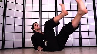 Bianca Blance - Karate Instructor Bianca Blance Shows You