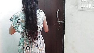 Chachi ko Sari khol kar jabar dasti chod diya