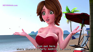 Sex on the Beach with Aunty Cass (Exclusive 3D Anime Porn) Eng Sub, Ultra Quality
