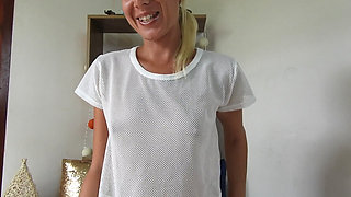 Cute Pink Panty Cum/egde Play