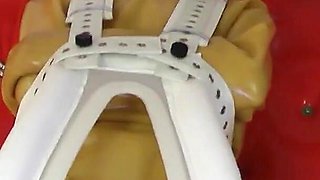 Connected to My Piss Bag and Milked by the Machine