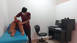 Perverted Doctor Fucks Pussy of Horny College Girl 18+
