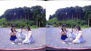 Delightful teen memorable Vr porn video