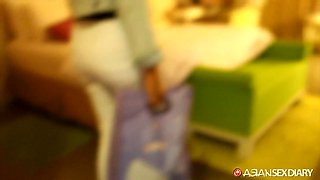 Not So Innocent Teen Pussy Creamed By Asian Sex Diary Official