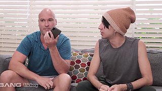 My stepson's girlfriend chose herself a bigger man