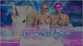 Blonde Milf Stepmom With Big Natural Tits And Wet Pussy Cums Hard Masturbating With Magic Wand - Kenzie Taylor