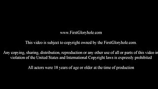 Glory hole blowjob amateur passionate bj