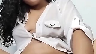 (Long, 9:16) Latina 18+ schoolgirl 18+ Records A Clip For Her English Teacher Her Pussy Lips Are Wet And She Rides Dildo - Sex Cam
