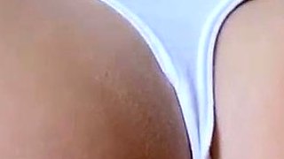 Hot blonde glamour babe solo plays to pleasure her hot body