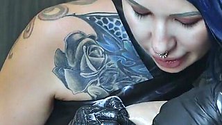 Femdom Extreme Anal Fisting of the Submissive Cuckold