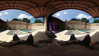 PURITYVR Perversions in public pool with Izadora