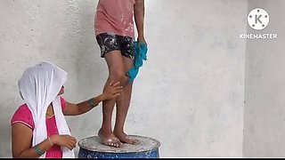 Hot Indian Maid Gets Fucked Hard By Laborer - Sexy POV HD Video