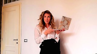 Micropenis loser got humiliated by babe