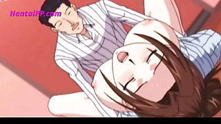 Elevator Breakdown Leads to Steamy Encounter for Voluptuous MILF ( Hentai Uncensored )
