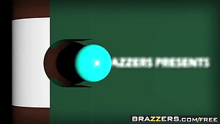 Brazzers - teens like it massive - cunny on the pool table episode starring Avi Love and seth