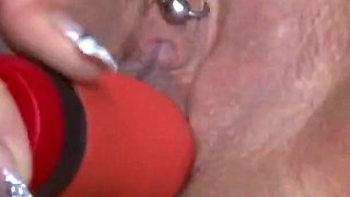 Milf with Shaved Pussy Has Fun Alone While Being Filmed - 1