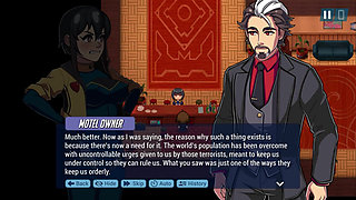 My secretary wants to in the car