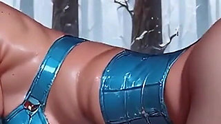 Twerk and Ass Bouncing! Sexy Elsa