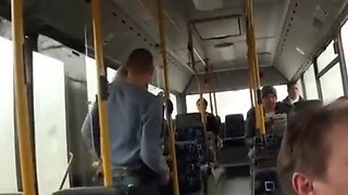 Horny-ass Russian Couple Putting on a Sex Show in the Public Bus - Lindsey
