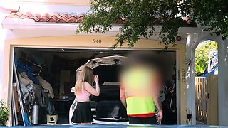 Harlow West - Fucks Up Daddy’s Car So She Trades Pussy To