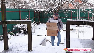 Special Delivery on Cyber Monday with Sumiko Smile & Aleks Sam at ClubSweethearts