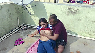 First Time I Fuck My Step Stepsister on the Roof Over, Indian Step Stepbrother and Stepsister Sex Video