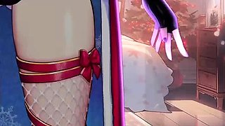 Hentai chick enjoys anal sex at the gym