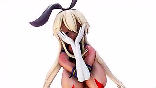 Hentai chick enjoys anal sex at the gym