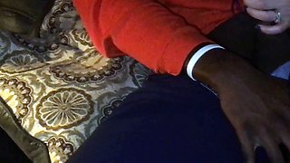 Amateur brunette doggystyle fucks a big cock