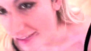 German Amateur Blonde Blowjob and Creampie Orgasm