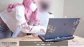 Sexy Roommate Ruin My Game Creampie Payment In Her Pussy