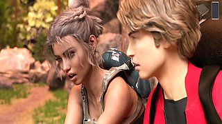 Uncensored hentai fun with gamers and 3D animation featuring Misskitty2k