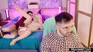 Teen 18+ Unforgettable Adult Story With Lisi Kitty And Jordi El Niño Polla - Handjob