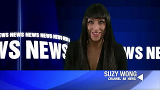 Big black cock, big boobs red hai,r pussy fucking threesome fucking...cum in mouth