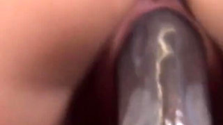 Stunning milf and sexy teen are getting fucked by huge black cock