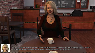 Where the heart is: coffee time with smoking hot blondie ep 70