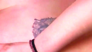 Brunette babe gets banged in the bathroom