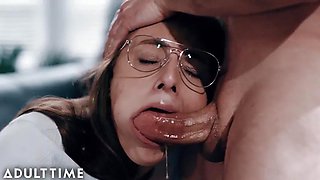 ADULT TIME - Dee Williams Insists On Sharing Her Pussy With Her Stepson For A Threesome