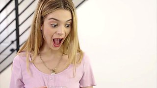 Naughty teen girls threeway sex