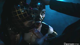 Sexy Fit Babes In Latex Outfits - Joanna Angel & Evelyn Clair - Share Small Hands's BWC In Hot 3-some