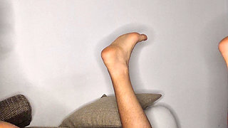 Prostate Massage Fucking His Ass Pouring Milk Into His Ass