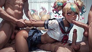 Anime Teen Students Hardcore Sex