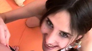 Beauty with pierced pussy is ideal for hardcore pleasure