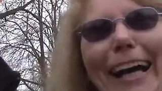 Tattooed old man pussy licking milf pussy fucking