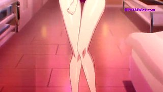 Hot Anime Hentai Evening: Pretty Girl Gets Creampie in Love Hotel - Big Tits, Doggy Style, Squirting Pussy